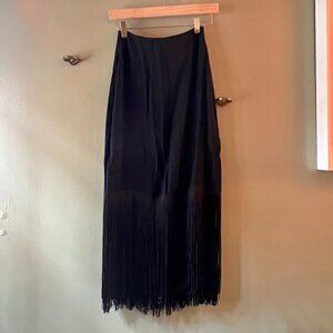 Reformation Black Skirt